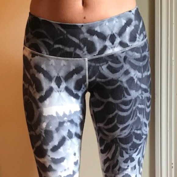 lululemon athletica Pants - Lululemon "Pretty Plume Angel Wing" Wunder Under 8